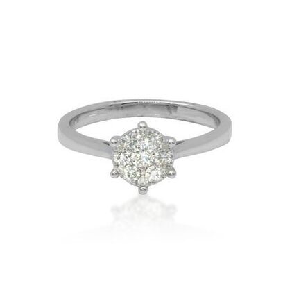 Miracle Diamond Pave Ring