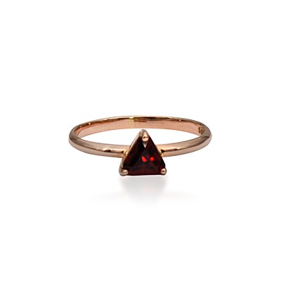 Garnet Stack Ring