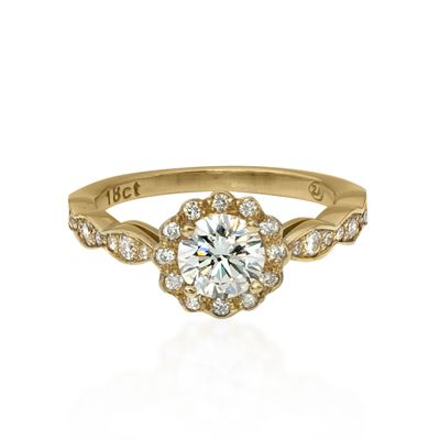 yellow-gold-emerald-engagement-ring