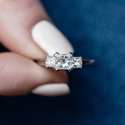 Diamond Ring Princess Timeless Love Ring - Image 2