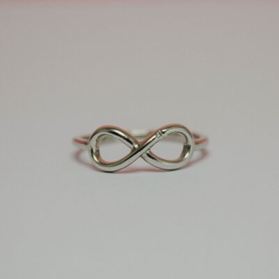 Platinum infinity ring
