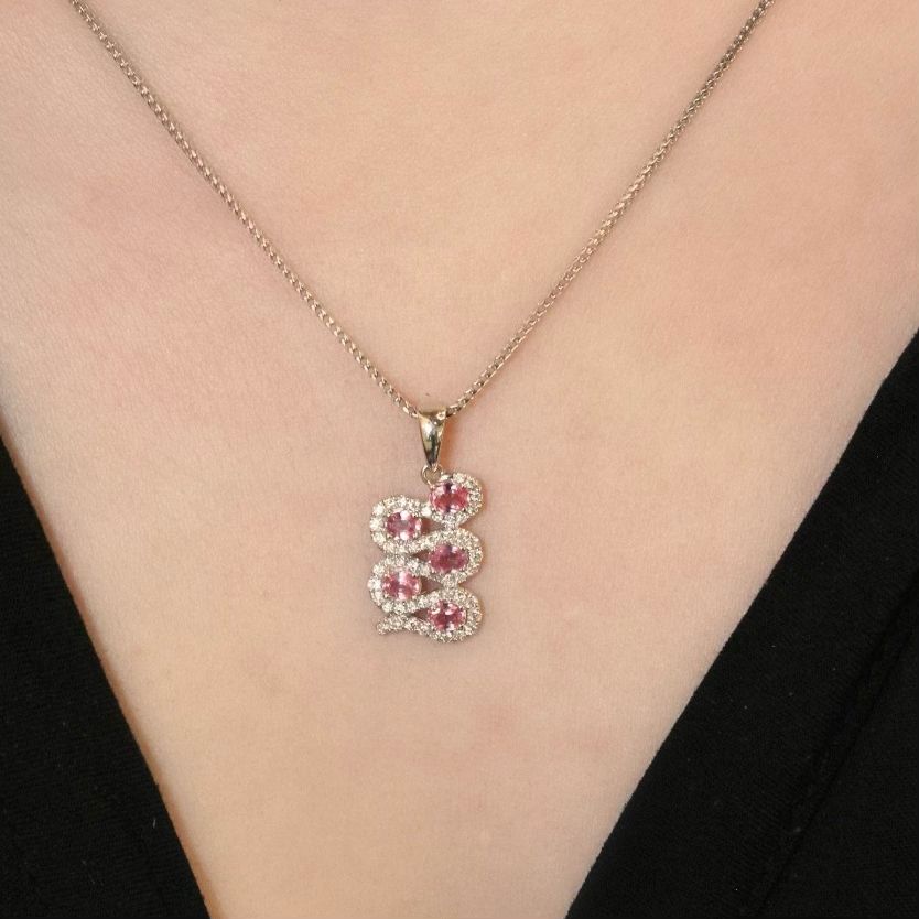 pink-sapphire pendant