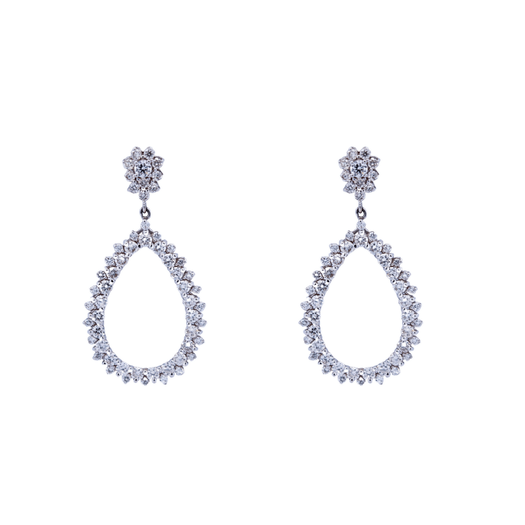 diamond-hoop-earrings
