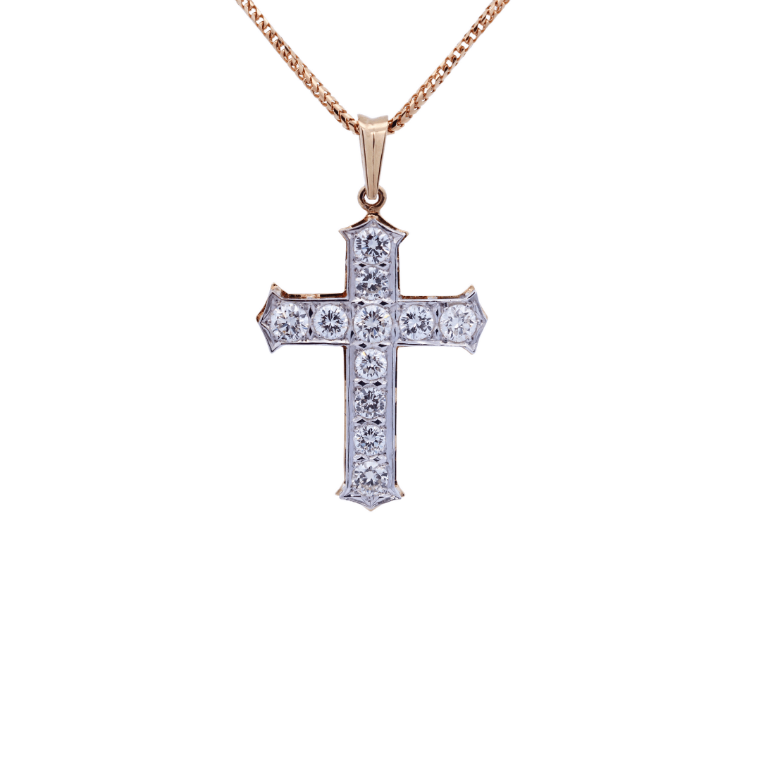 diamond-cross-pendant-yellow-gold