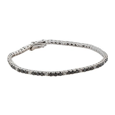 White Gold Diamond Tennis Bracelet - Prins & Prins